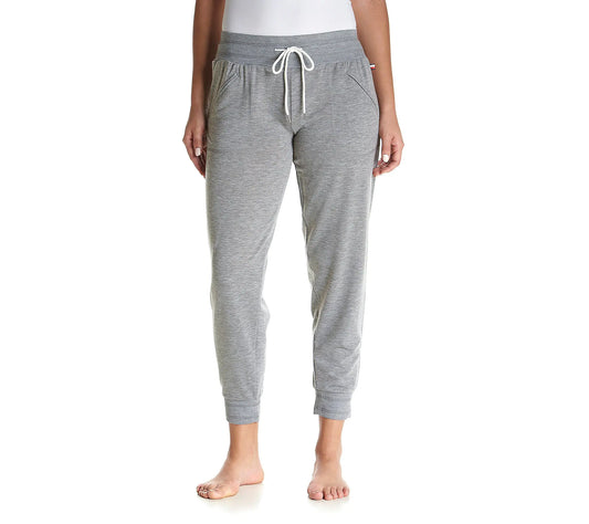 Tommy Hilfiger Womens Core Jogger Sleepwear Heather Grey S
